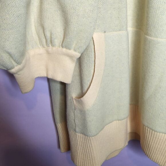 6X 30W Torrid Yellow Crop Sweater Hoodie Short Set Bolt Heart Luxe Cozy Lovesick - Picture 4 of 8